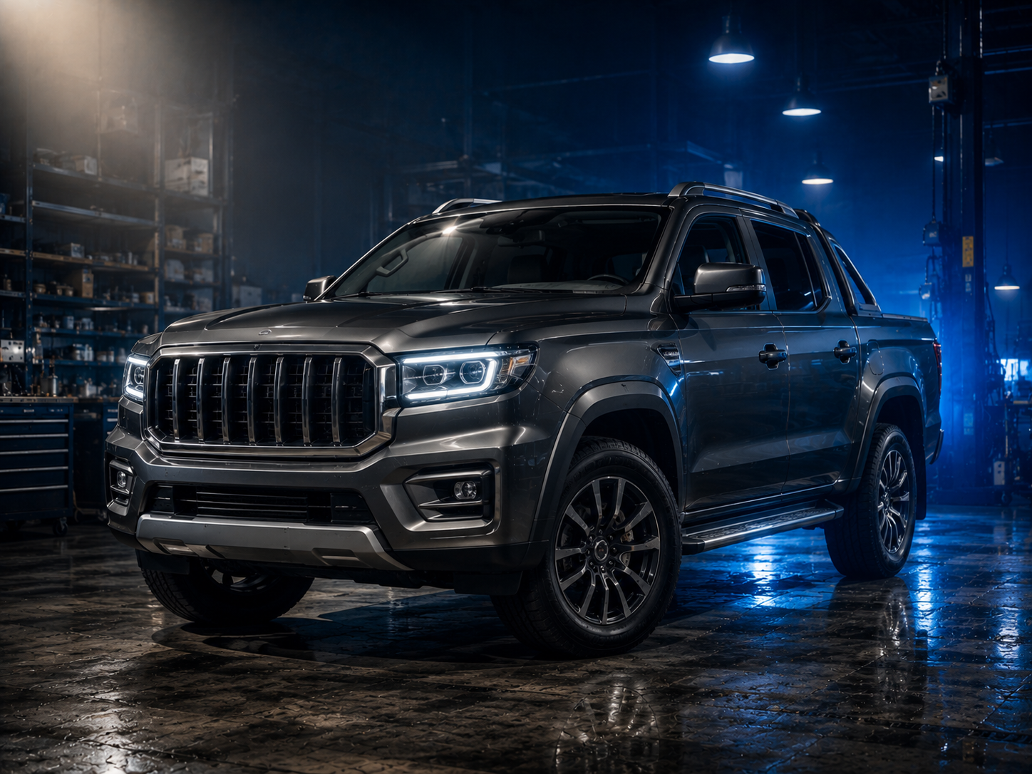 Pickup estilo Volkswagen Amarok diesel atendido na Deparis