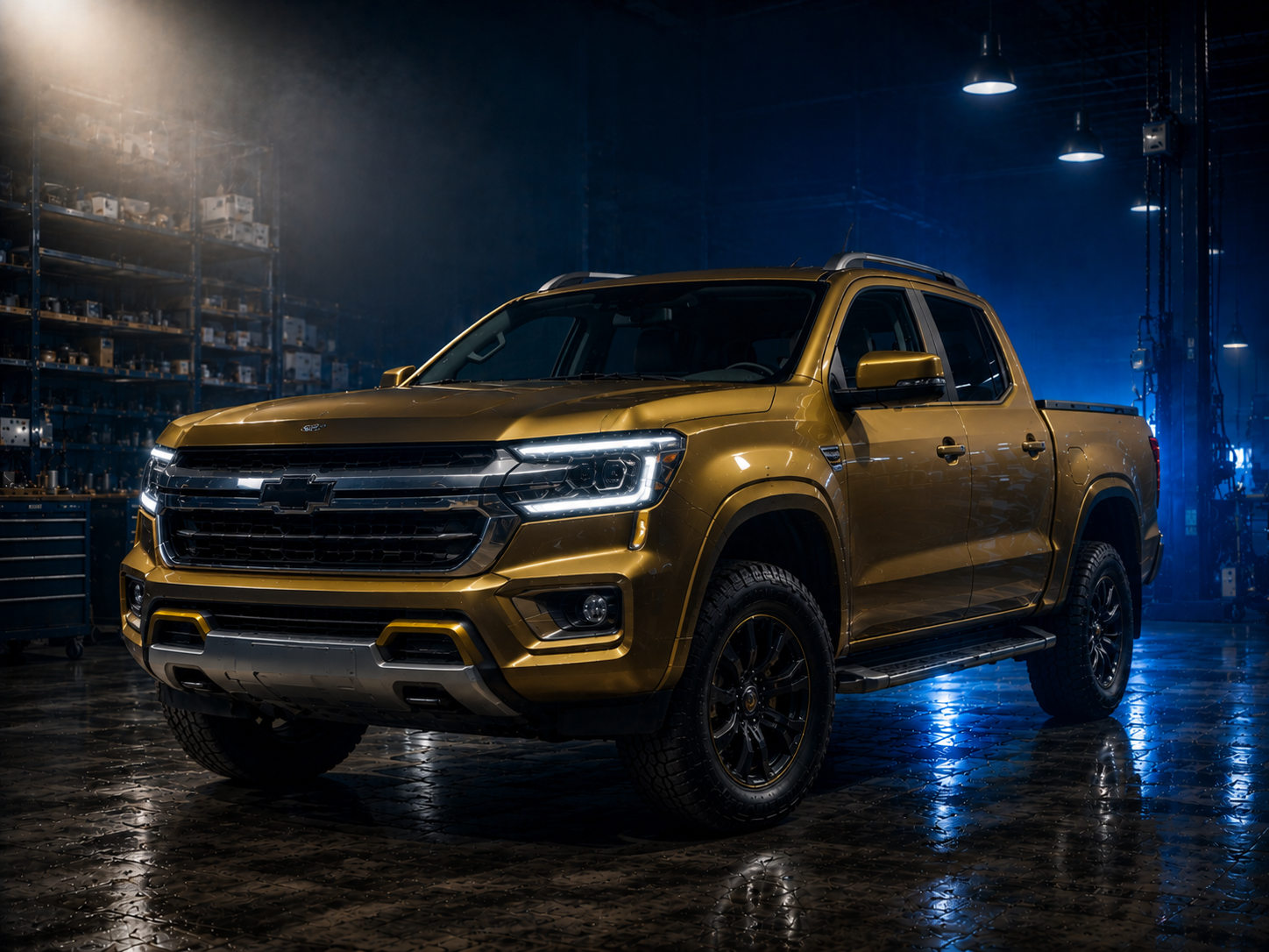 Pickup estilo Chevrolet S10 diesel atendida na Deparis